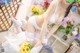 香草喵露露写真 Cosplay 白色玫瑰 P12 No.f0c238