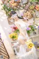 香草喵露露写真 Cosplay 白色玫瑰 P19 No.b2d3fa