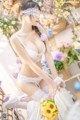 香草喵露露写真 Cosplay 白色玫瑰 P14 No.e87ad4