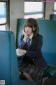 Cosplay Nyako喵子 火车JK制服 P49 No.b5fa34