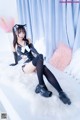 神楽坂真冬 Cosplay ねこタイム Black Ver. P38 No.3c125c Image No. 23