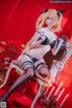 Sally多啦雪 Cosplay Fischl Gothic Lingerie P49 No.592166
